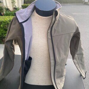 Port Authority Glacier Soft Shell Jacket, Olive/Black, Small